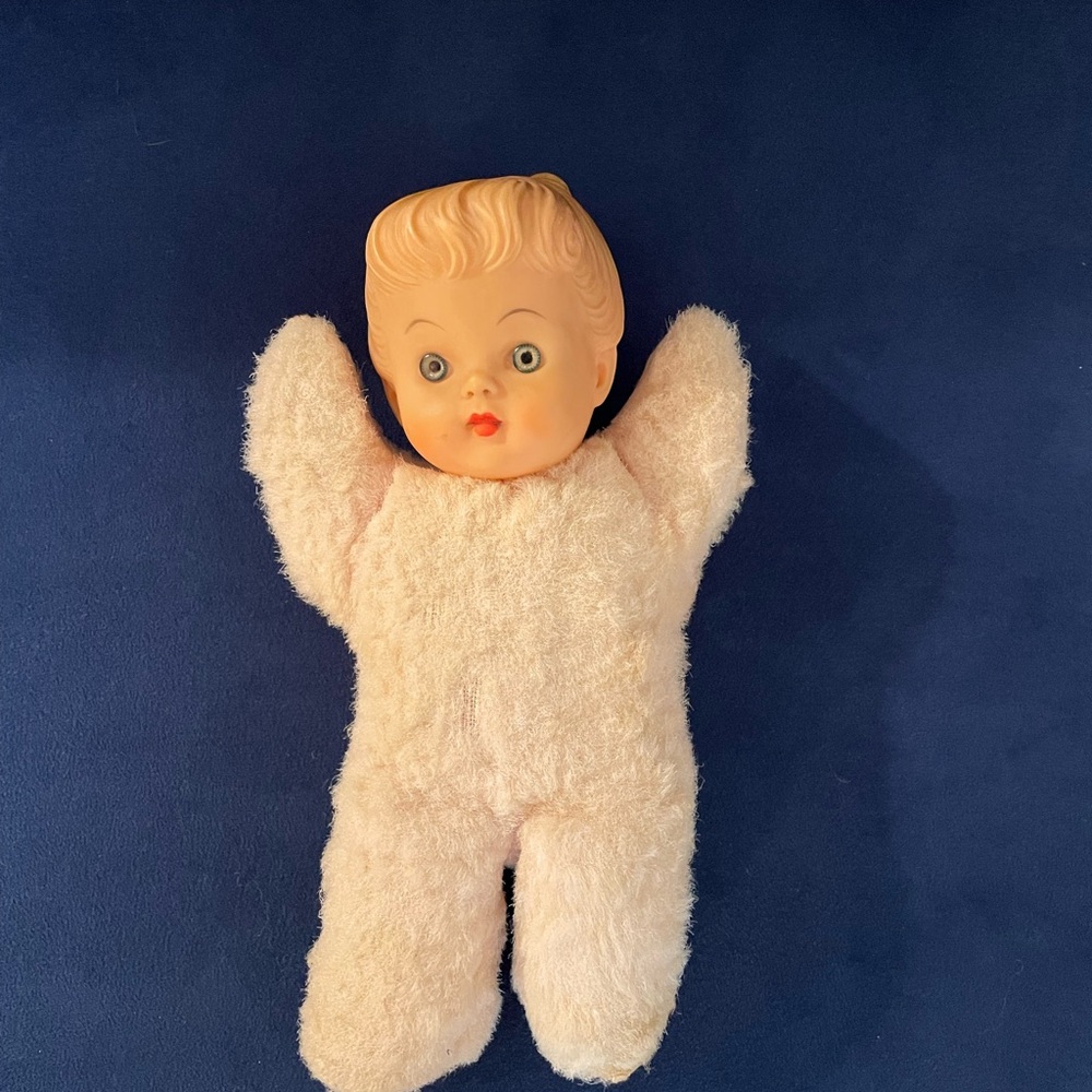 1960’s Pride of America Cuddle Doll with Vinyl Head and Stuffed Body